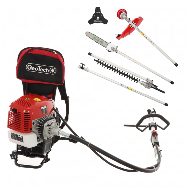 Decespugliatore a zaino multifunzione GeoTech GT-2 58 BP GeoTech