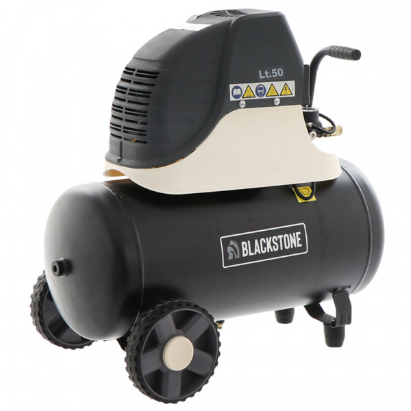 BlackStone LBC 50-20 - Compressore aria elettrico - Serbatoio 50 litri - Pressione 8 bar BlackStone