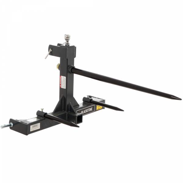 Forche Blackstone B-BF 1000 per rotoballe - Collegamento a 3 punti per trattore BlackStone