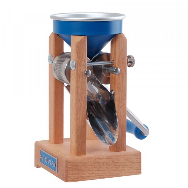 Fioccatrice manuale  Eschenfelder Novia nb1200 in alluminio blu con rulli in acciaio inossidabile