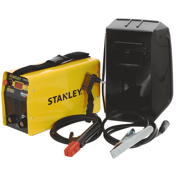 Saldatrice a inverter a elettrodo MMA Stanley WD200IC2 - con Kit MMA - Ciclo 15%@200A