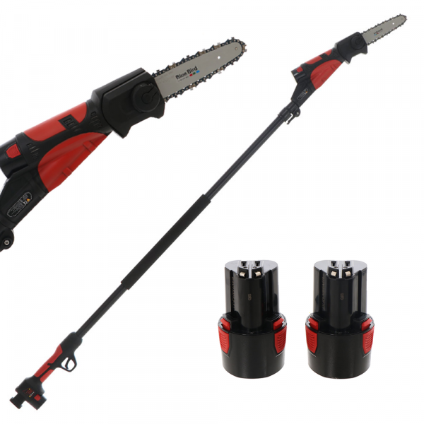 Potatore a batteria su asta telescopica Blue Bird PCS 22-06 - 10.8V - 2.5Ah Blue Bird