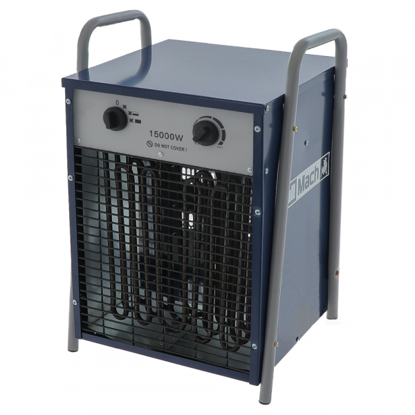 BullMach BM-EFH 15H - Generatore di aria calda trifase con ventilatore - 15kW BullMach