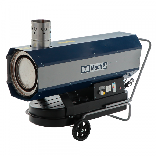 Generatore di aria calda diesel BullMach BM-IDH 80kW - a combusione in BullMach