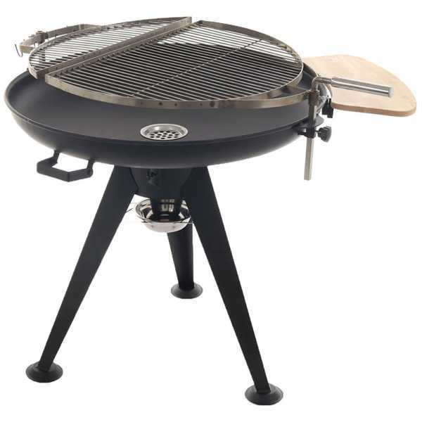 OUTLET - CON DIFETTI ESTETICI - Barbecue a carbone con doppia griglia girevole Royal Food BBQ2 - Braciere Ã˜ 86 cm Royal Food