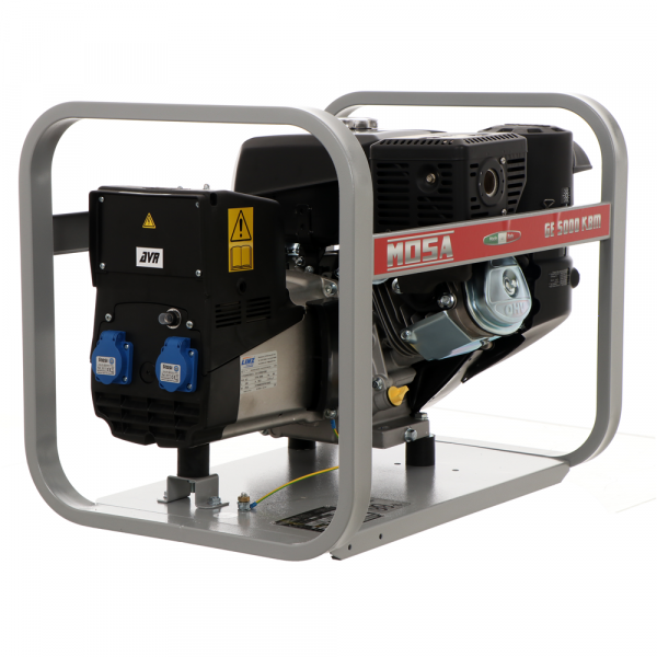 MOSA GE 5000 KBM AVR - Generatore di corrente 3,6 KW monofase - Alternatore italiano