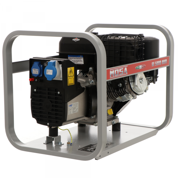 MOSA GE 5000 BBM - Generatore di corrente 3,6 KW monofase - Motore Briggs&Stratton - Alternatore Italiano