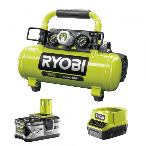 Ryobi R18AC-0 - Compressore portatile a batteria - 18V - 4Ah in Offerta