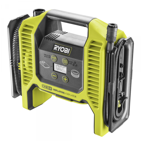Compressore a batterie portatile RYOBI R18MI-0 - 18V - SENZA BATTERIE E CARICABATTERIE