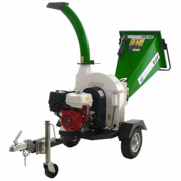 OUTLET - UTILIZZATO PER PROVA - Biocippatore a scoppio professionale GreenBay GB-WDC 120 HE motore Honda GX390 da 13 HP
