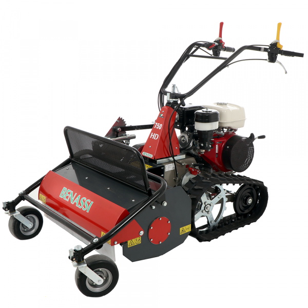 Trinciaerba professionale a martelli cingolato Benassi T750 HD - Motore HONDA GX390