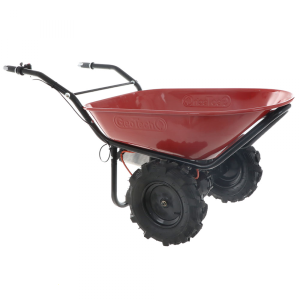 Carriola elettrica con ruote traktor Geotech CAR 260T-100 - Batteria da 40V e 6 Ah