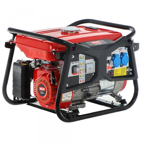 Valex EX 3305 - Generatore di corrente 2,7 KW monofase - Motore 4 temp Valex