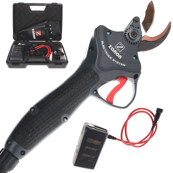 Forbice elettrica da potatura Zanon TIGER SL 38 - Batteria da 3,2 AH 50,4V - Con imbracatura
