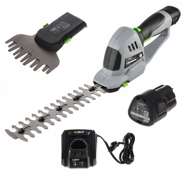 EGO CHT2001E - Forbice taglierba con batteria esterna - 12V 2Ah