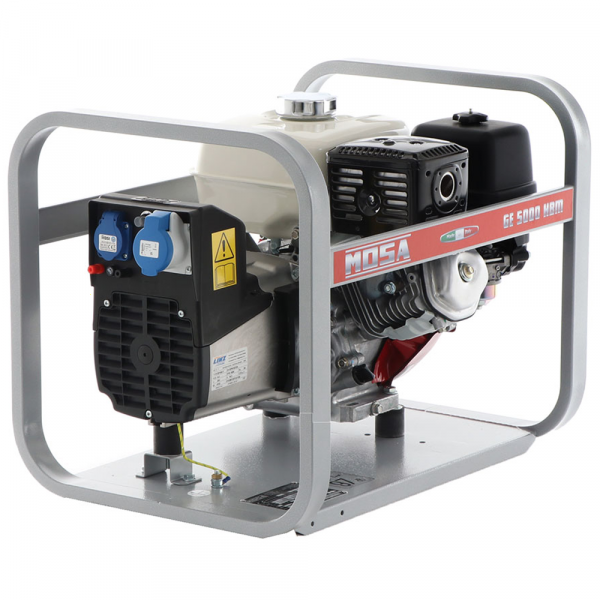 MOSA GE 5000 HBM - Generatore di corrente 3,6 KW monofase - Motore Honda  - Alternatore Italiano