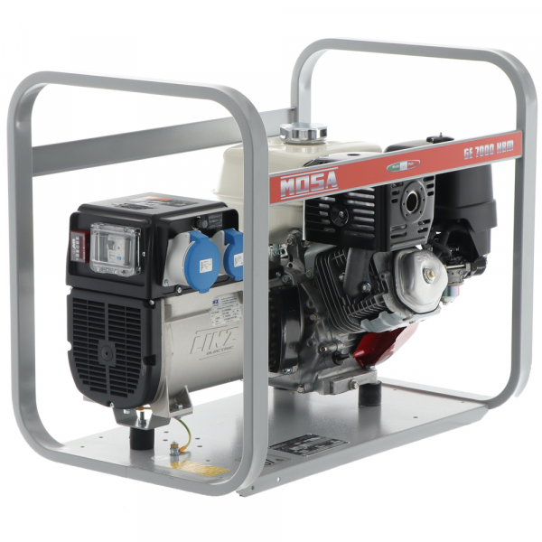 MOSA GE 7000 HBM AVR - Generatore di corrente 5,0 KW monofase - Alternatore italiano