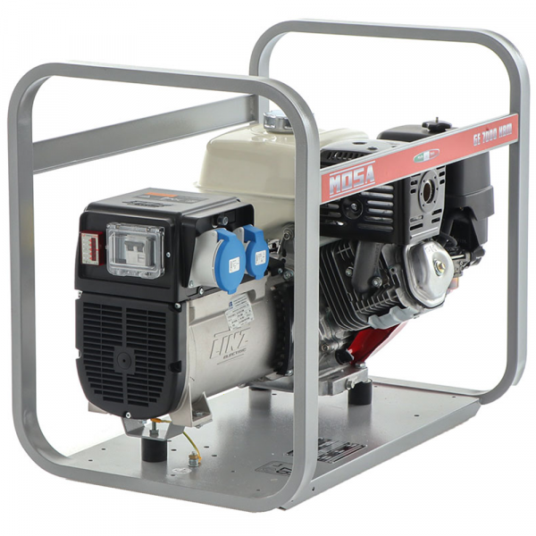 Generatore di corrente 5,0 KW monofase MOSA GE 7000 HBM - Alternatore italiano