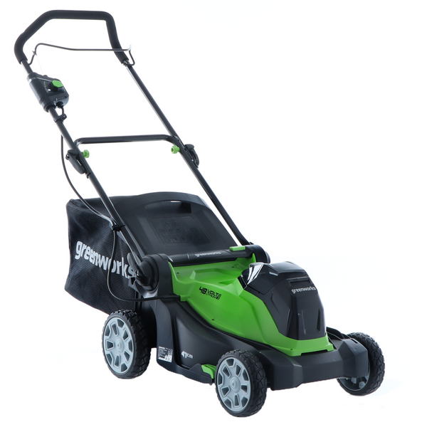 Rasaerba elettrica a batteria Greenworks G48LM41 48V - 41 cm - SENZA BATTERIE E CARICABATTERIE