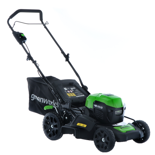 Rasaerba elettrica a batteria Greenworks GD48LM46 48V - 46 cm - SENZA BATTERIE E CARICABATTERIE