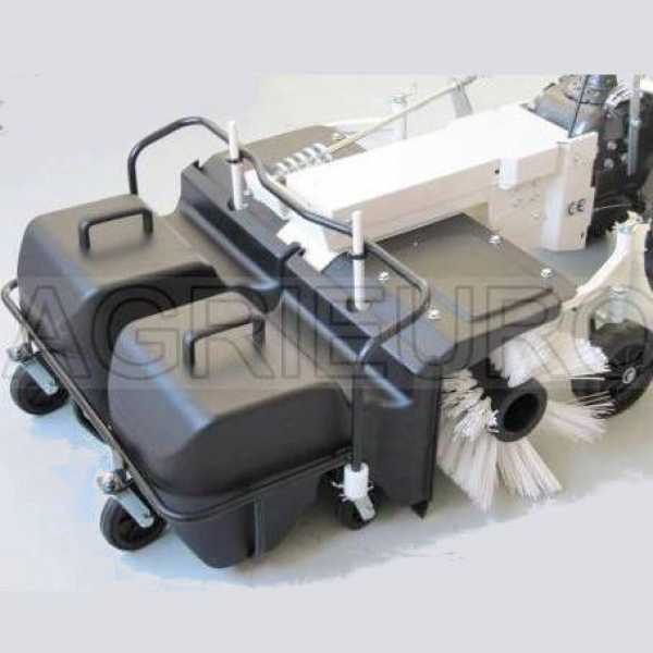 OUTLET - DA ESPOSIZIONE - Accessorio spazzolatrice frontale con raccoglitore solo per P70 EVO