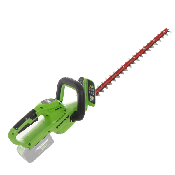 Tagliasiepi a batteria Greenworks G24HT56 - lama da 56 cm - SENZA BATTERIA E CARICABATTERIE in Offerta