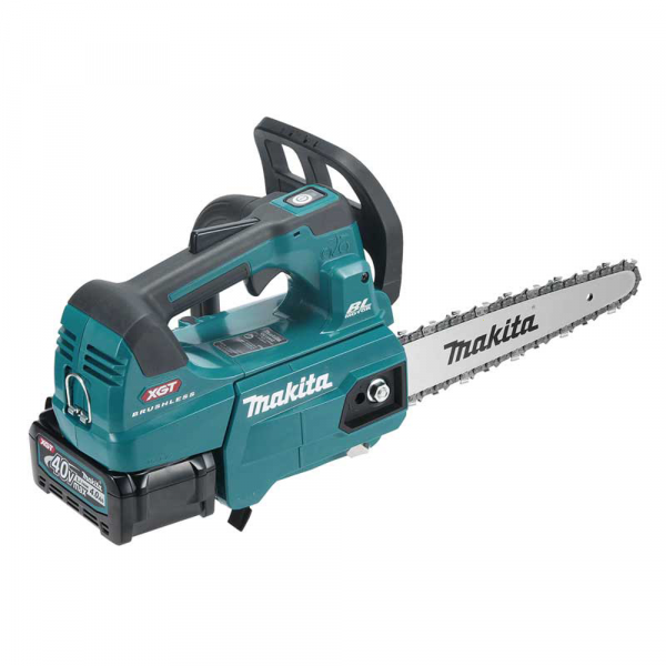 Elettrosega a batteria Makita UC006GZ- barra Carving da 25 cm - batteria da 4Ah 40V in Offerta