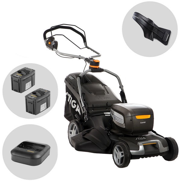 Stiga Combi 950e V - Tagliaerba a batteria - 48V/5Ah - Taglio 48 cm