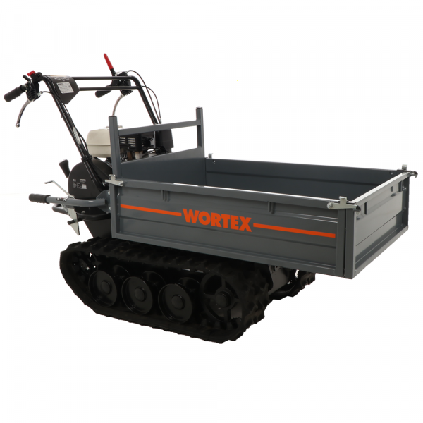 Motocarriola cingolata Wortex SFH 300 - Cassone estensibile con portata di 300 Kg Wortex