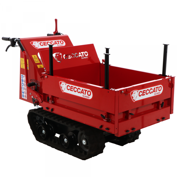 Motocarriola CECCATO CINGOLONE - Cassone estensibile - Portata 350 kg in Offerta