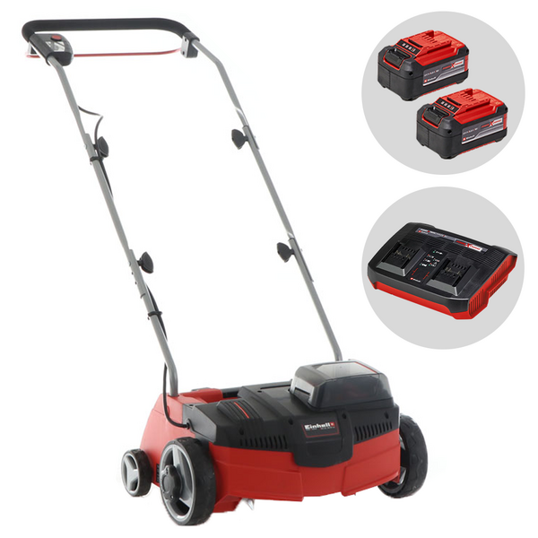 Einhell GC-SC 36/31 Li - Arieggiatore a batteria - 18V - 2x 5.2Ah