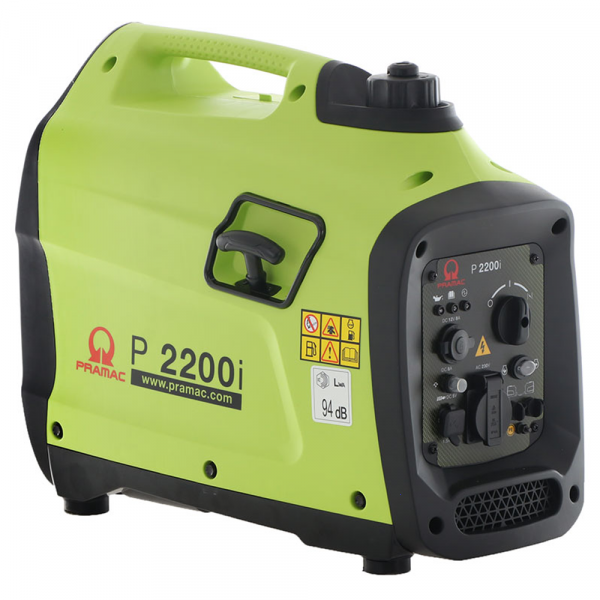 Generatore di corrente ad inverter silenziato Pramac P2200i