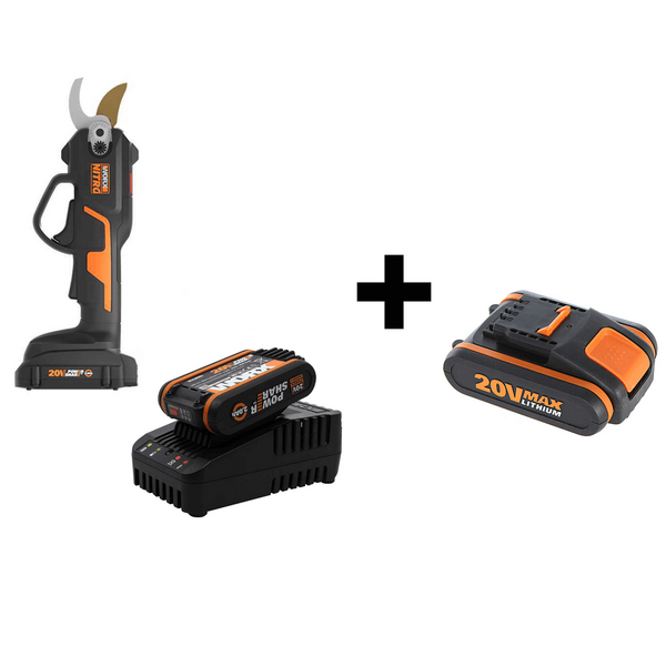  Vendita Forbici elettriche a batteria Worx