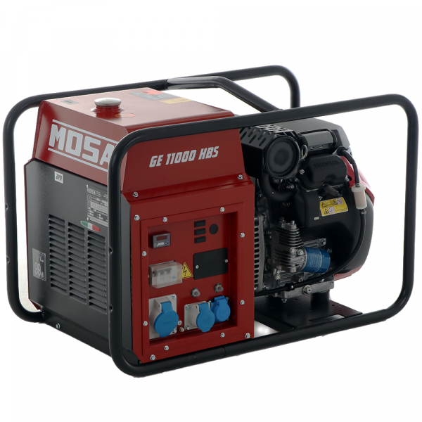 Generatore di corrente 9 KW Monofase MOSA GE 11000 HBS - Honda GX630 - Alternatore Italiano