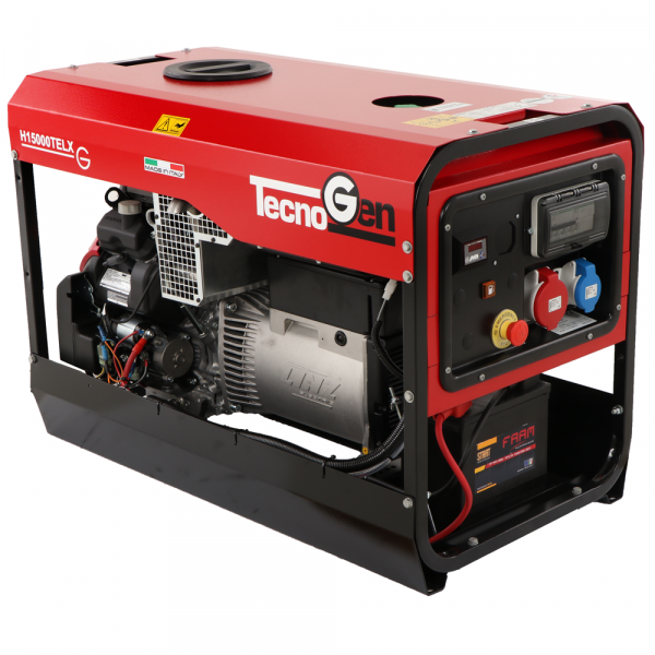 TecnoGen H15000TELX - Generatore di corrente a benzina - Honda GX690