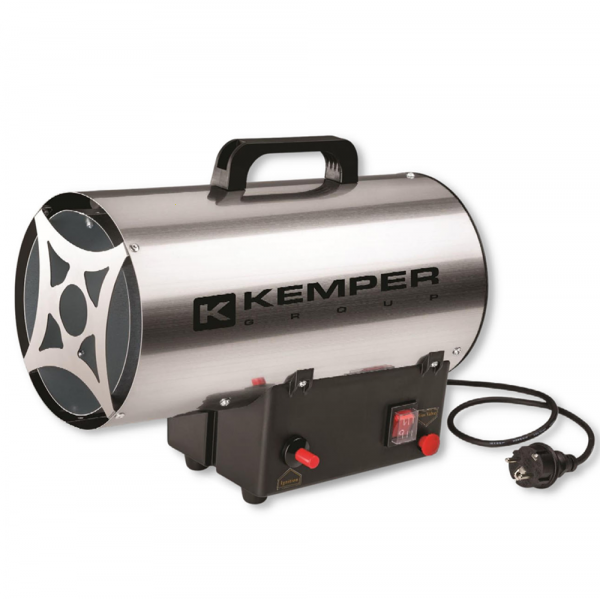 Generatore di aria calda a gas Kemper 65311 INOX con avviamento elettrico Kemper