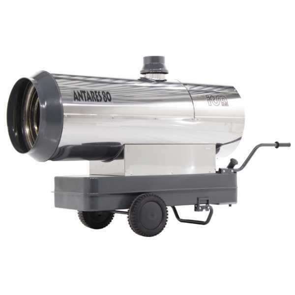OUTLET - DIFETTI ESTETICI - Generatore di aria calda diesel ITM ANTARES 80 INOX - indiretto con scambiatore ITM