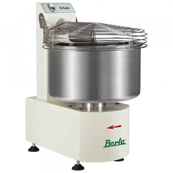 Impastatrice a gancio Trifase FIMAR BERTA 25 - Vasca 32L - Basso surriscaldamento impasto Fimar
