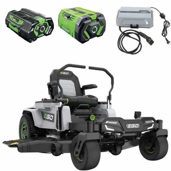 Trattorino tagliaerba a batteria EGO Z6 ZERO TURN ZT5201E-L  - 56V - 15Ah - Raggio zero