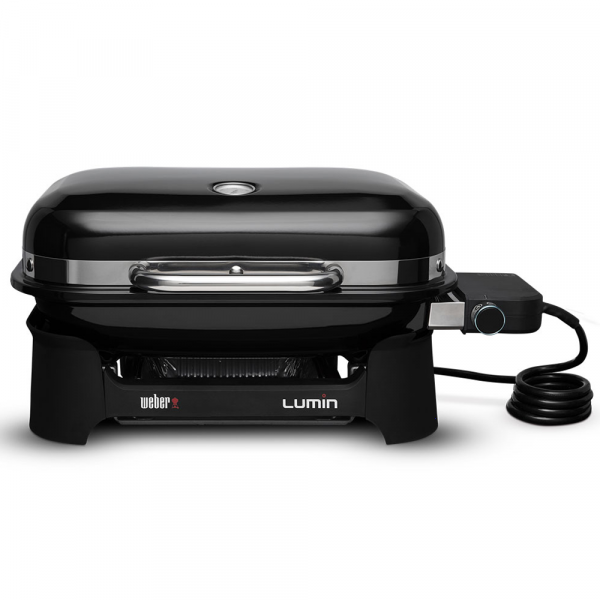 Weber Lumin Compact Black - Barbecue elettrico portatile Weber