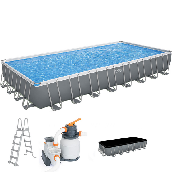 Bestway Power Steel 56623 - 956x488x132 cm - Piscina fuori terra Bestway