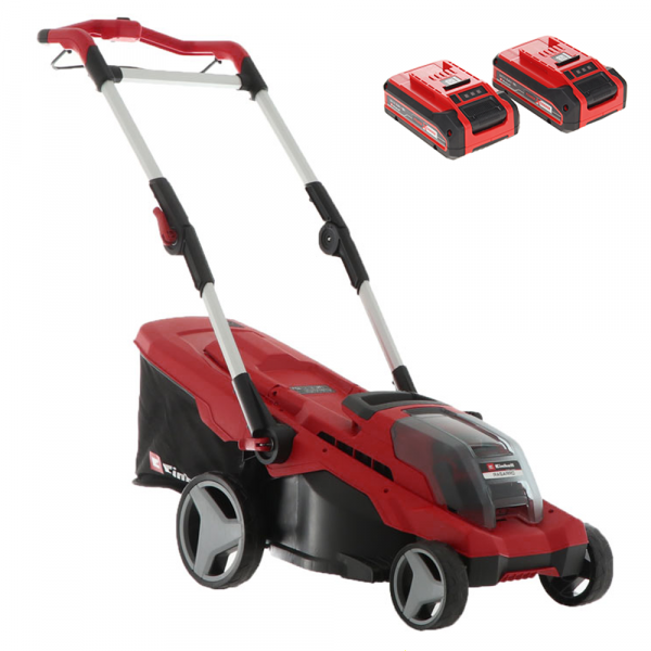 Rasaerba a batteria Einhell RASARRO 36/40 - 2 batterie 18V 4AH