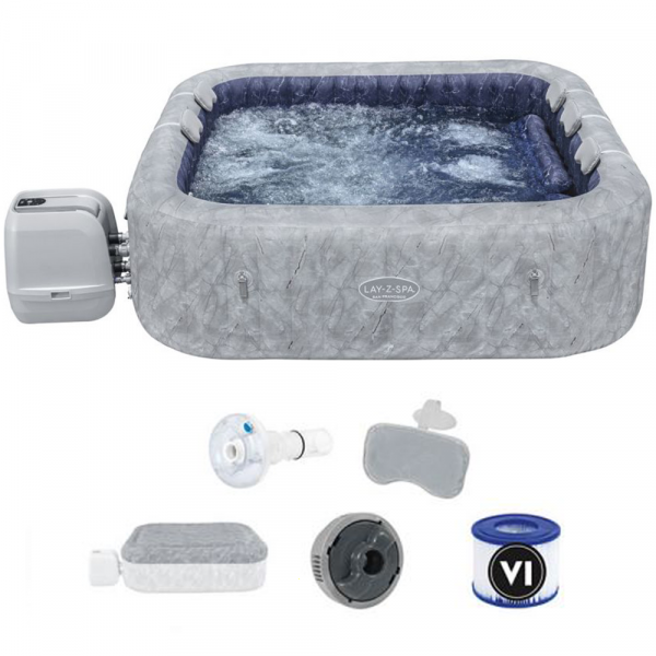 Bestway Lay-Z-Spa San Francisco HydroJet Pro 60161 - 230x230x71 cm - Piscina idromassaggio spa