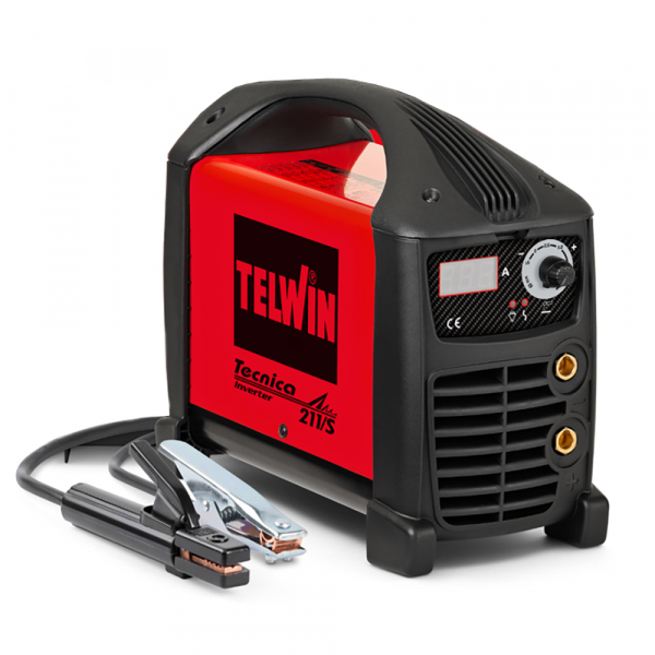 Telwin 211S ACX - Saldatrice inverter a elettrodo e TIG a corrente continua - 180 A