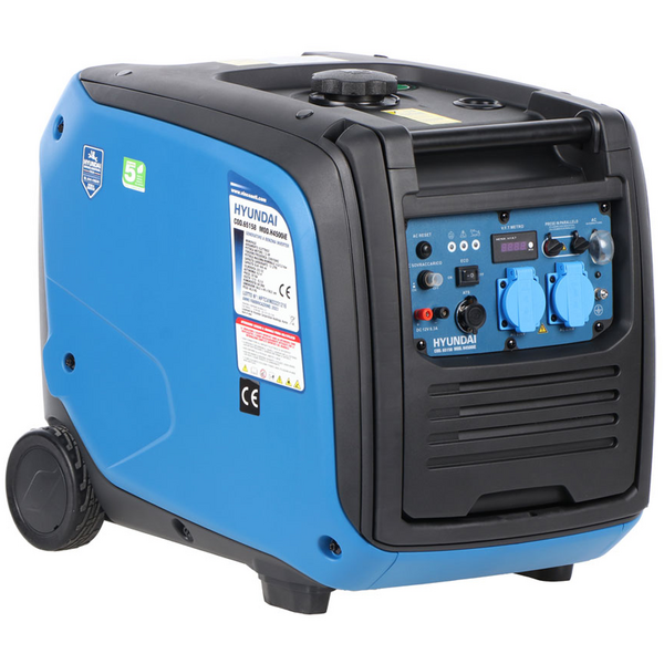 Hyundai H4500iE - Generatore di corrente ad inverter 4 kW monofase - Versione trolley