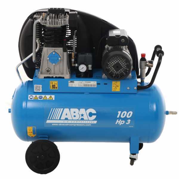 OUTLET - DIFETTI ESTETICI - Abac A49B 100 CM3 - Compressore aria professionale a cinghia - 100 lt aria compressa