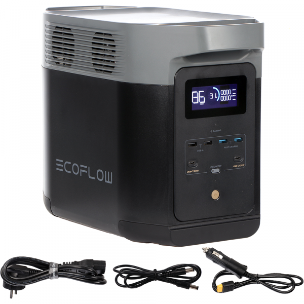 EcoFlow Delta 2 - Batteria PowerStation Portatile - 1800W - 1024 Wh/51.2V EcoFlow