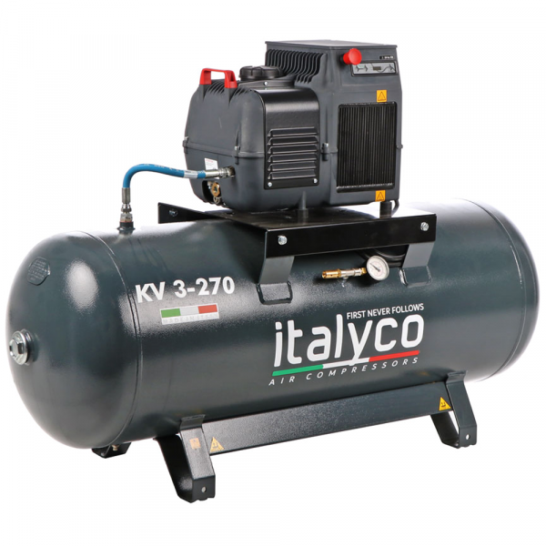 Italyco KV 3/270 - Compressore rotativo a vite - Pressione max 10 bar Italyco