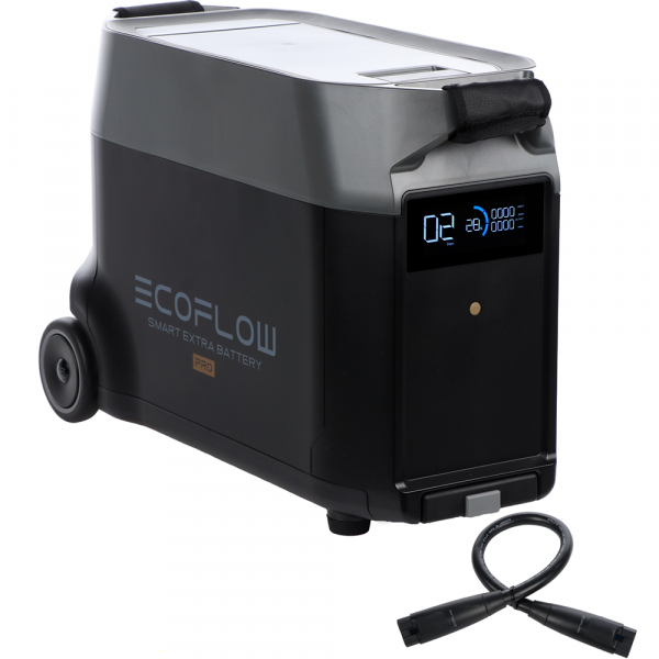 EcoFlow Delta PRO - 3600Wh - Batteria supplementare intelligente