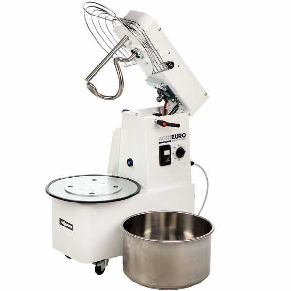 AgriEuro Top-Line Mixer 2000 S Deluxe - Impastatrice a spirale ribaltabile - Capacitá 17Kg - Monofase